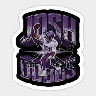 Joshua Dobbs Minnesota 3D Sticker